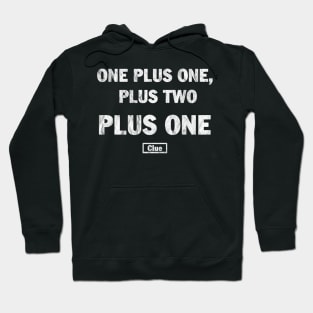 One Plus One Plus Two - Vintage Hoodie